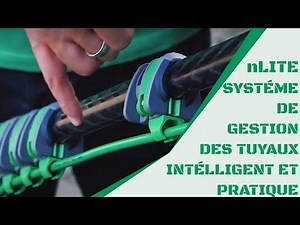 Système de perche téléscopique nLITE: Système de gestion des tuyaux intélligent et pratique