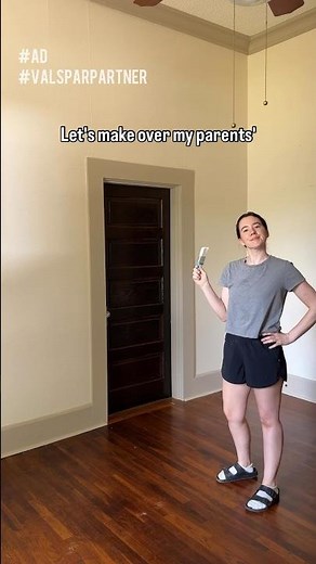 New project! Let’s transform my parents’ bedroom with the help of Valspar’s 2025 Color of the Year