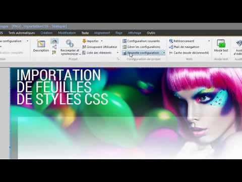 Utilisation de CSS externes dans WEBDEV