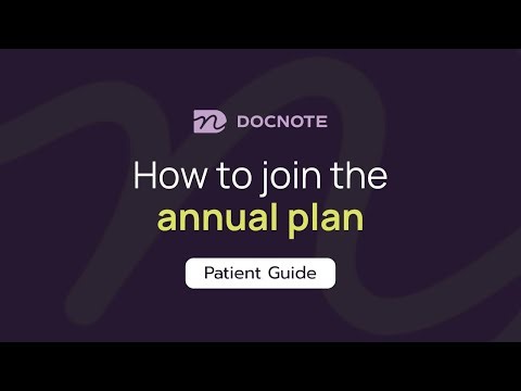 How to Join the Annual Plan on Docnote