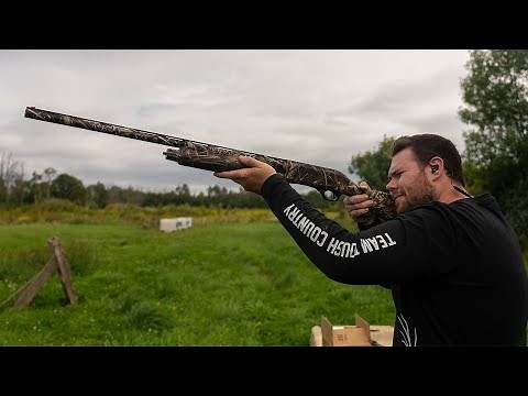 Charles Daly 301 12 Gauge Pump Action SHOTGUN First SHOT Review!