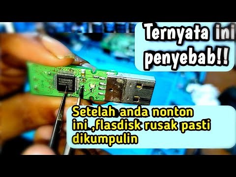 Memperbaiki Flashdisk Rusak Tidak Terbaca