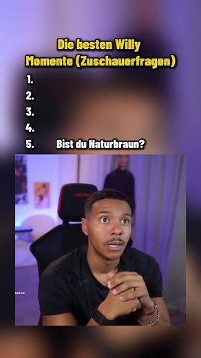Die besten Willy Zuschauerfragen auf Twitch