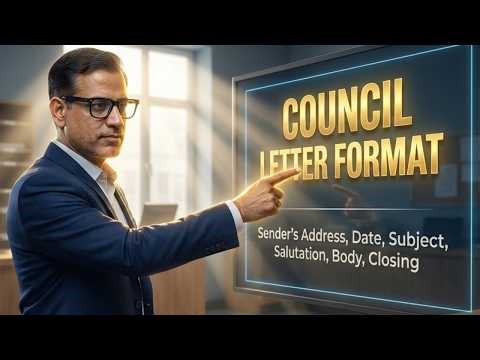 Letter Writing Formats | How to write Letter | ICSE Class 10 | ‪@sirtarunrupani‬