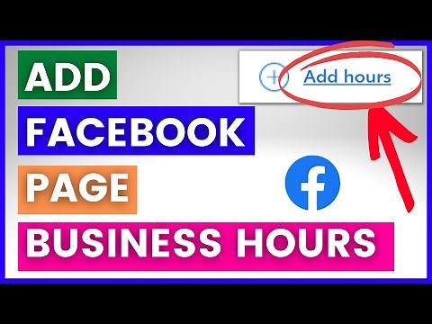 How To Add Business Hours To Facebook Page? [in 2025] (Change Opening Hours On Facebook)