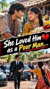 She Loved Him as a Poor Man… Then His Real Identity Changed Everything 💔 #Shorts #LoveStory #SadLove