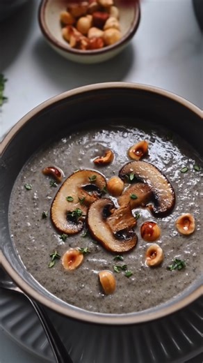 Quick and creamy mushroom soup that’s rich and full of flavor
