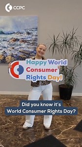 Happy World Consumer Rights Day! 🎉 Today, we celebrate the importance of consumer rights and the people behind consumer advocacy in Ireland. Check out our fun montage video featuring our amazing CCPC team! #WorldConsumerRightsDay #ConsumerRights | CCPC