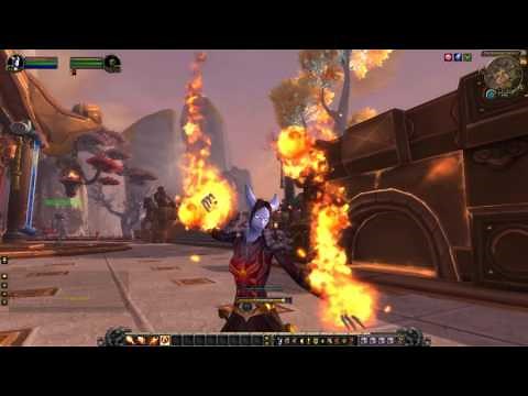 WOW PTR 7.3 - Mage Animation - Draenei Female