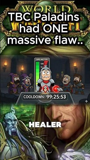 The Paladin Cooldown Problem Explained (WoW TBC)