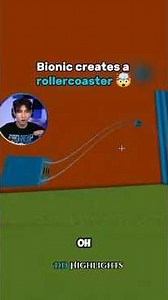 Bionic creates a roller coaster 🤯