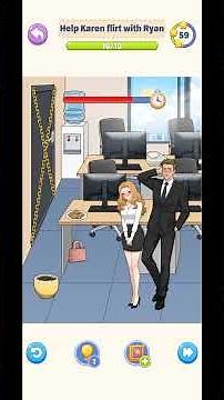 Tricky Story Level 48 Help Karen flirt with Ryan