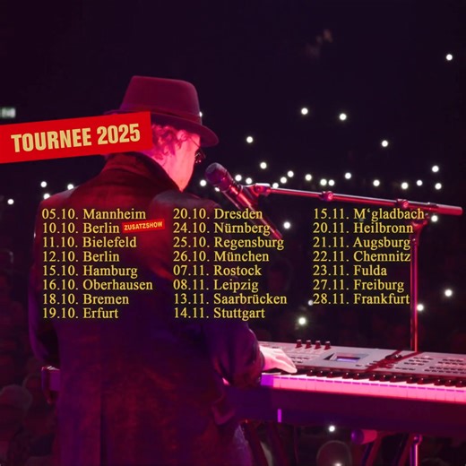 Nights on Broadway – A Tribute to the BEE GEES performed by NIGHT FEVER – 2025 live in Leipzig! NIGHT FEVER – A Tribute to The BEE GEES: Seit 2007 sind sie auf den Bühnen in ganz Europa, sowie in zahlreichen Fernsehsendungen zu sehen – NIGHT FEVER. Durch ihre authentische Interpretation gepaart mit modernen Arrangements sind NIGHT FEVER schon lange nicht mehr aus dem Tribute-Bereich wegzudenken. Basierend auf dem legendären Konzert von 1997 „ONE NIGHT ONLY“ in Las Vegas wurde aufgrund des großen