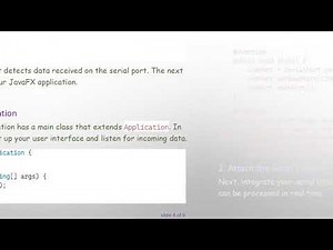 How to Send Data from Serial Port to a JavaFX Controller