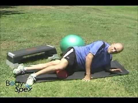 Thigh, IT Band myofascial release: BodySpex fitness with Jai