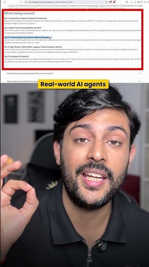 Google x Kaggle just launched a FREE 5-Day AI Agents Intensive Course