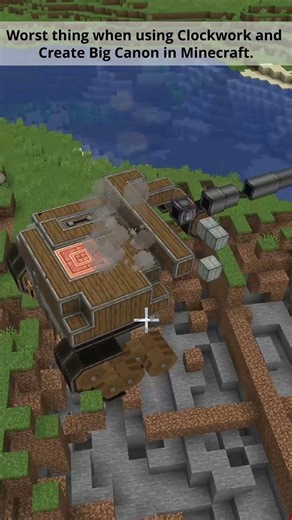 Worst thing when using Clockwork in Minecraft.