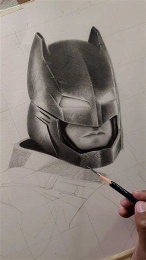 hyper realistic batman drawing, #drawing #hyperrealism #art #sketch
