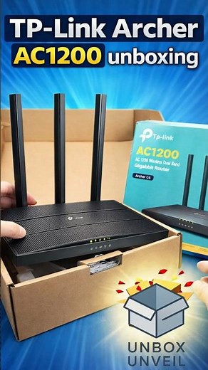 TP-Link Archer AC1200 Archer C6 Unboxing & Quick Setup #MU-MIMO #router