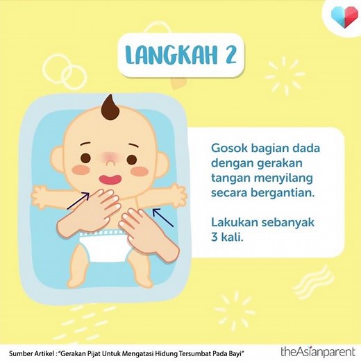 Cara mengatasi hidung tersumbat pada bayi