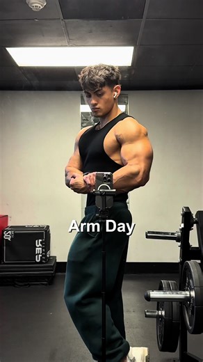 Full Arm Day! 2 or 3 working sets on each exercise. @AYBL @getrawnutrition | code ARCHER #gym #fitness #motivation #workout
