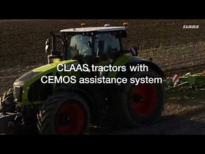 CLAAS tractors with CEMOS assistance system.