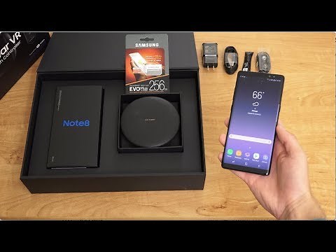 Samsung Galaxy Note 8 Unboxing!