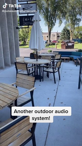 6” Outdoor rated speakers powered by Sonos Amp! #soundsystem #outdooraudio #smarthome #sonos #streamingmusic #systemsintegrator