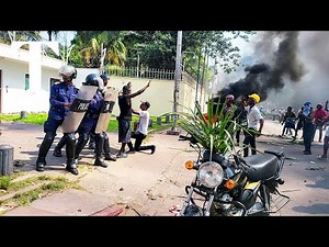 Violence erupts in Congo as French embassy attacked