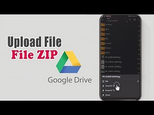 Cara Upload File Zip Ke Google Drive