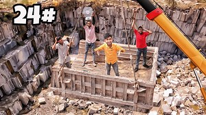 Surviving for 24 hours in marble mines | A1 Adventure