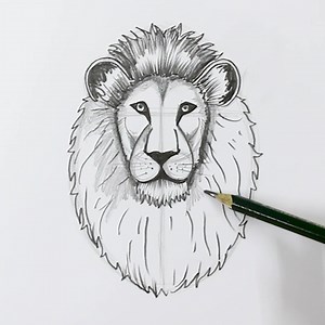 🔴 Aprende el Truco para Dibujar un leon a Lapiz #truco #lapiz #dibujar #dibujos #dibujo #arte #tutorial | Easy Art