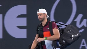 HIGHLIGHTS: G. Dimitrov def. J. Thompson; Brisbane SF