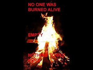 Witch burnings at the stake were all real