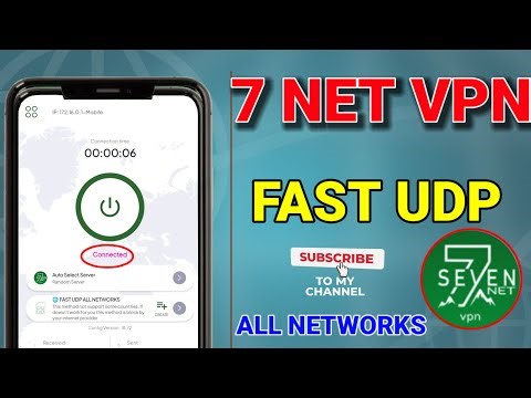 How To Setup 7 NET VPN with all country UDP settings for fastest & secure online browsing