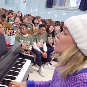 Well how can we celebrate #InternationalWomensDay without also acknowledging "Girls!" Prepare yourself for this devastatingly beautiful performance with Rachel Platten, whom the children honored with some of the most authentically tender background vocals they've ever contributed. And a big WOWZAAA to PS22 soloist Rebecca, who learned her part on the spot! She and the chorus added such eloquent poignancy to an already power piece of music.... SPOILER ALERT: Get the tissues BEFORE you hit the pla