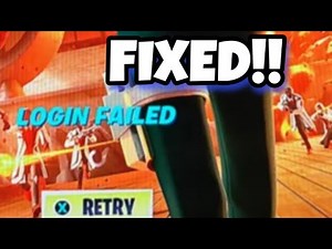 How To Fix “LOGIN FAILED” on Fortnite Xbox Series X (NEW!!)
