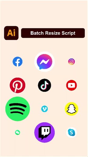 Multiple Object Resize in Illustrator #shorts #ytshorts #illustratortips