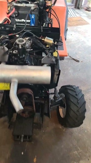 1st start Kohler Magnum 20hp re-power in Simplicity Sunstar