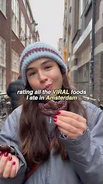 the BEST food spots in Amsterdam