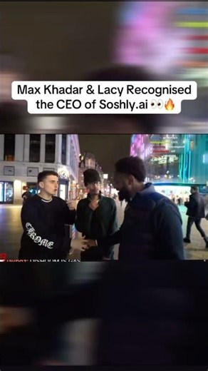 Max Khadar and Lacy recognised the CEO of Soshly.ai #maxkhadar #lacy #soshlyai
