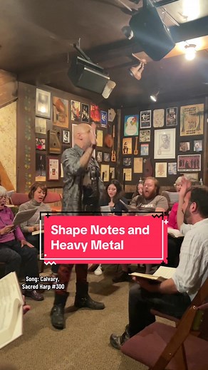 Shape Note Singing Session with Dr. Tim Eriksen | Heavy Metal Acapella