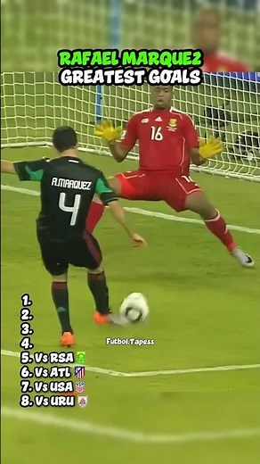 Rafael Marquez Greatest Goals