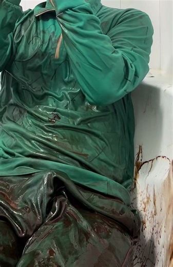 인간빼빼로#dirty #messy #체육복 #질퍽질퍽 #messymodel #중학교체육복 #08