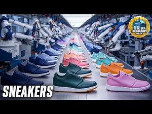 How SNEAKERS are Made in the Factory 👟
