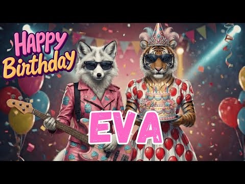 EVA Happy Birthday Song - Happy Birthday to Eva