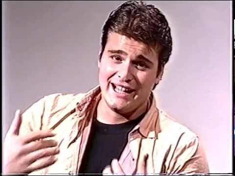 Christina Crawford, Peter DeLuise--1986 TV Interview