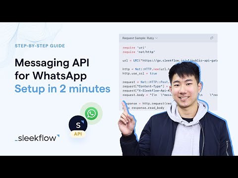 Messaging API for WhatsApp (WhatsApp Cloud API) Complete Setup | SleekFlow for Developers