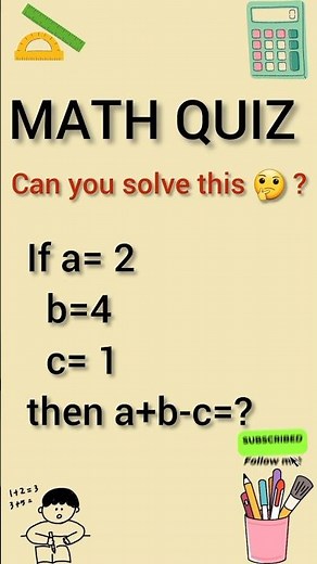 Math Quiz | Daily Math Challenge