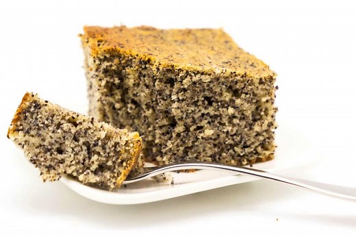 Low Carb Quarkkuchen mit Mohn
